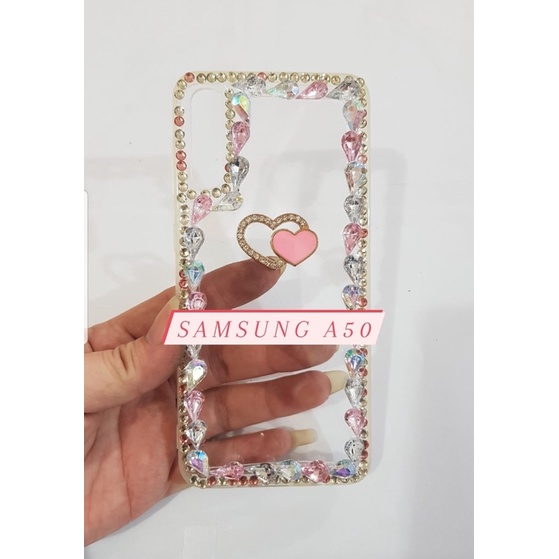 CASE BLINK - BLINK TRANSPARAN SAMSUNG A50 CASE BLINK -BENUA DUNIA