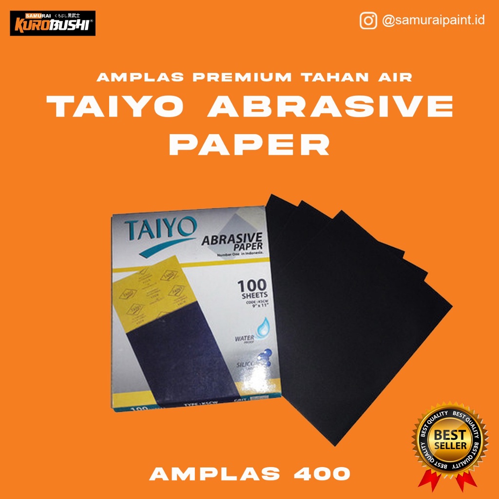 Amplas Tahan Air, Taiyo 400 Abrasive paper