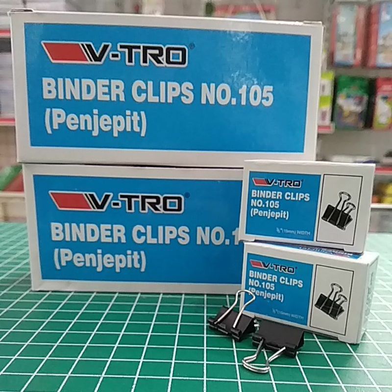 

Binder Clip VTro 105 harga 1box