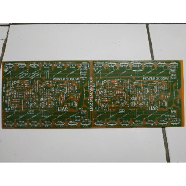 PCB Power Amplifier Stereo BTL 2000W 309