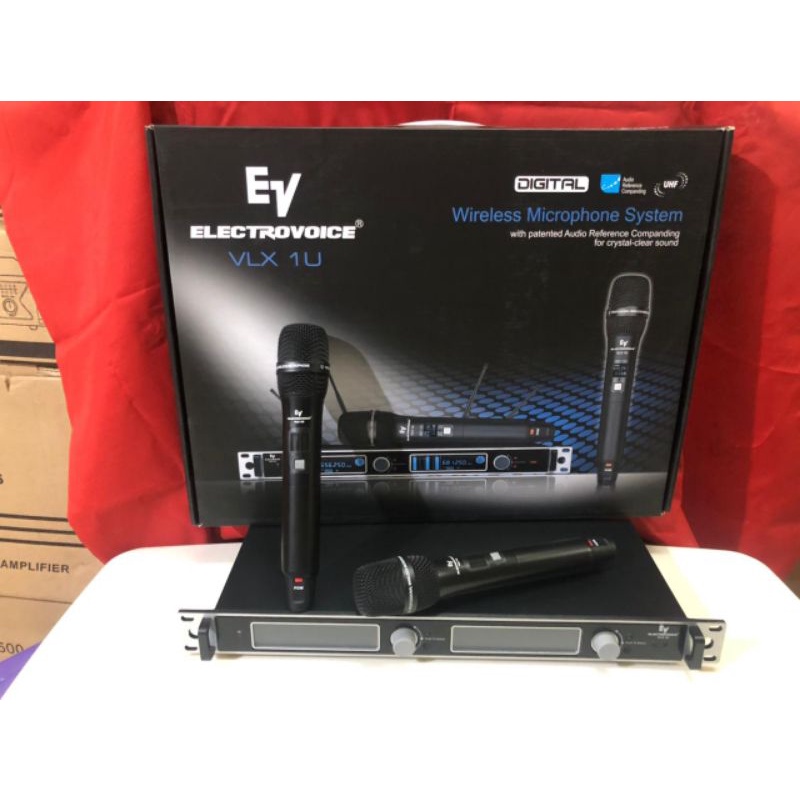 mic wireless Ev eletrovoice VLX 1U. kualitas tidak usah ragukan lagi mantap