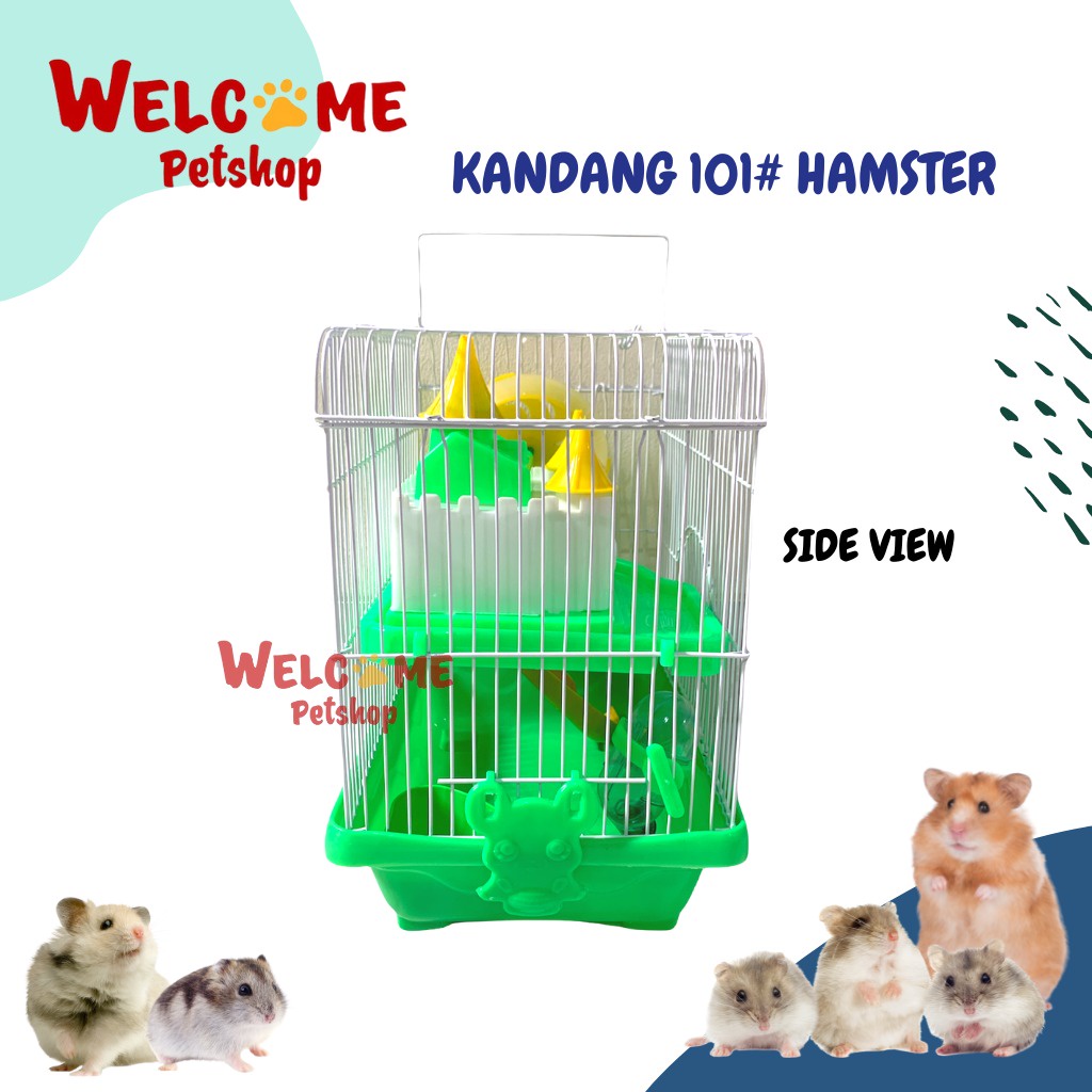 Kandang Hamster 101# / Rumah Hamster Sugar Glider / Tempat Tidur