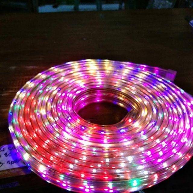 10M RGB LAMPU LED STRIP SELANG 3528 2835 220v 10M METER OUTDOOR RGB