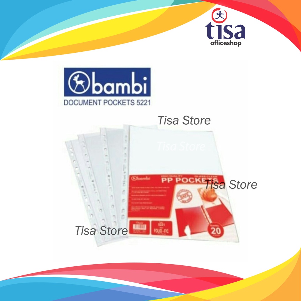 

Bambi PP Pocket [isi 20]