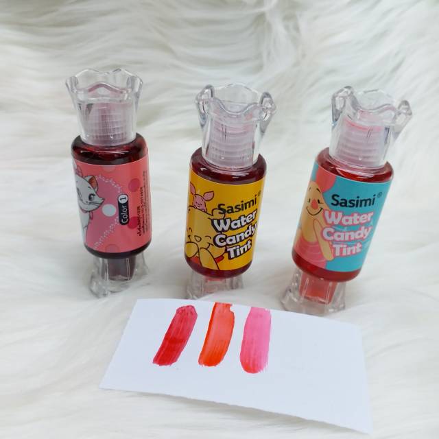 LIP TINT SASIMI WATER CANDY MARRIE / 3.PCS