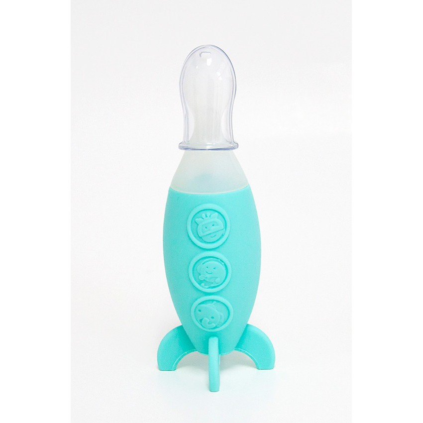 Marcus&amp;Marcus (With Lid) Baby Feeding Spoon Dispenser Rocket / marcus / marcus food feeder