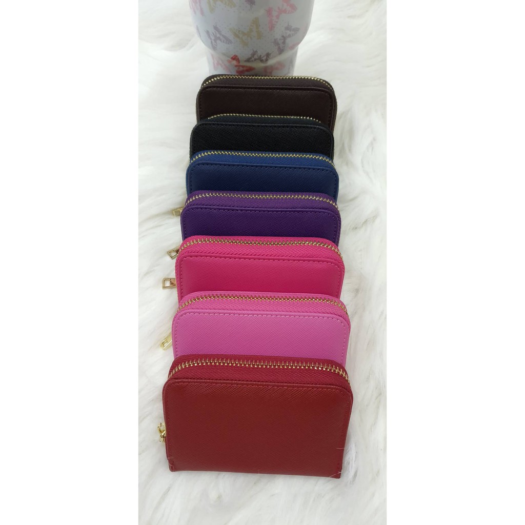 dompet kartu fashion card holder wallet PU leather libra