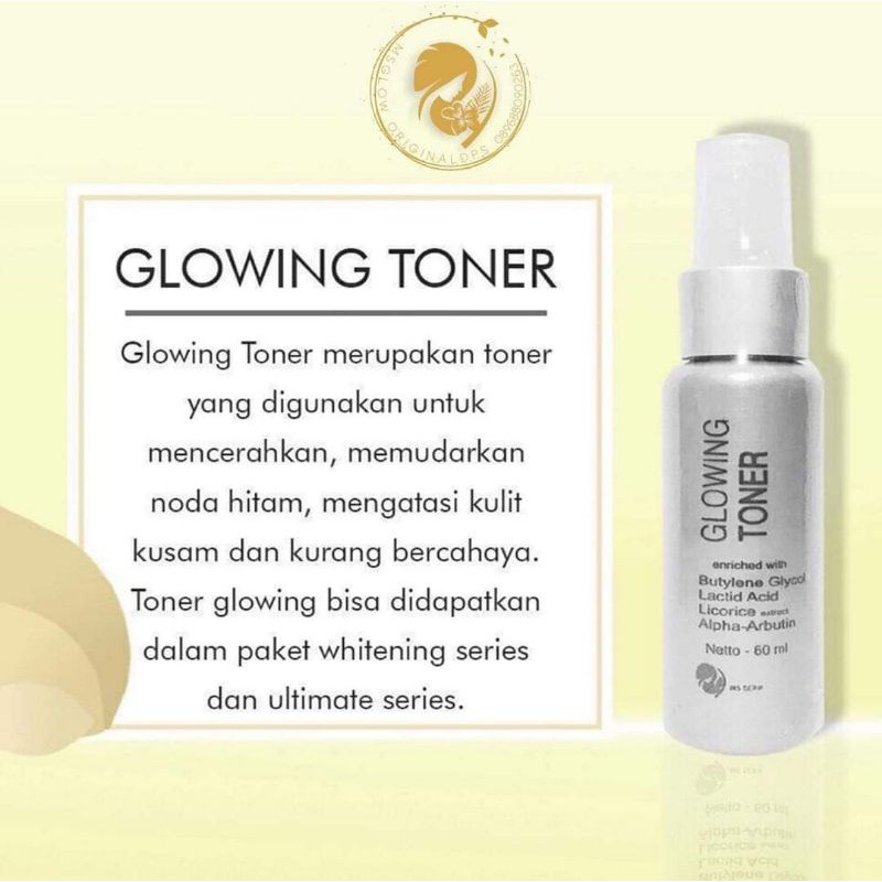 TONER GLOWING MS GLOW / TONER MS GLOW ORIGINAL / TONER MS GLOW