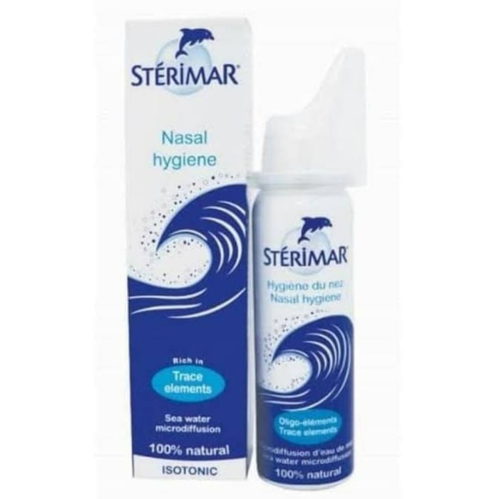 [FREE Pouch] STERIMAR Nasal Hygiene Spray Classic 50ml Dewasa Cuci Hidung