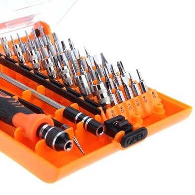 Obeng Service Jam / Handphone ujung magnet 42 in 1 JAKEMY JM-8128