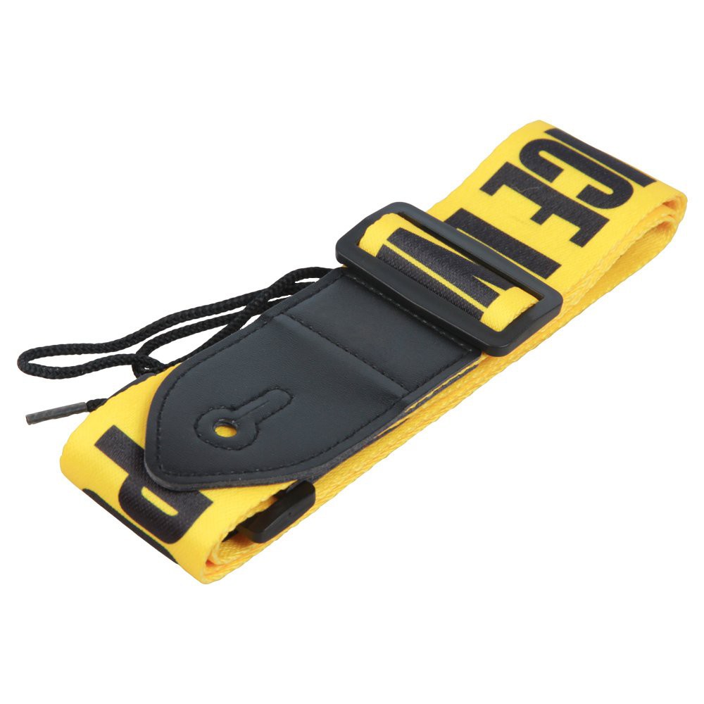 Strap Gitar Kuning Police Line Cowboy