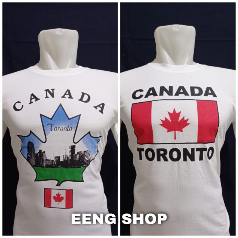 SOUVENIR tshirt negara CANADA/TORONTO