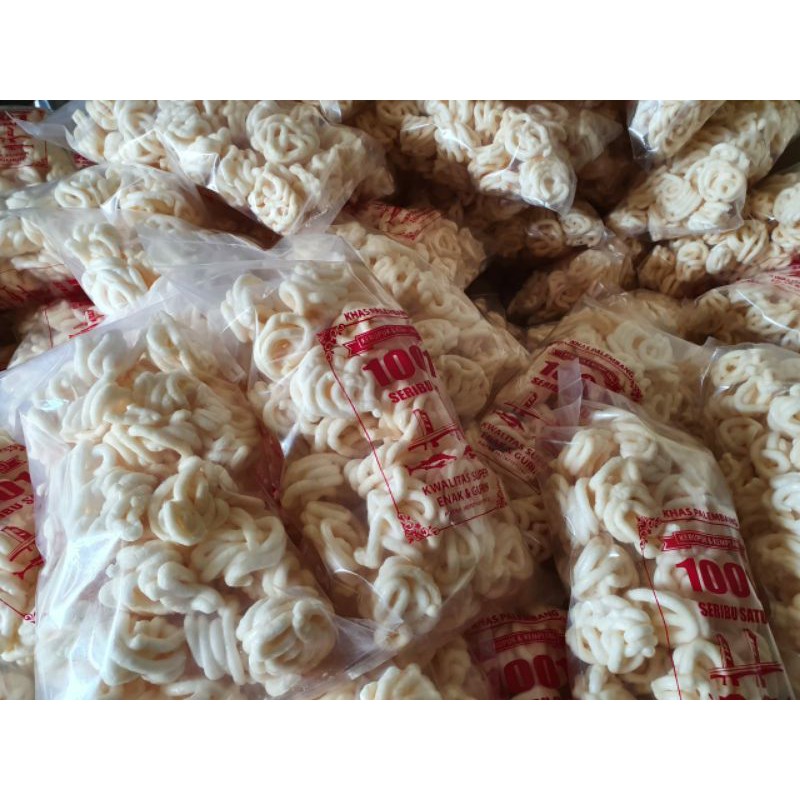 KRUPUK IKAN KHAS PALEMBANG ASLI / KERUPUK SANGGUL 1001 250gram