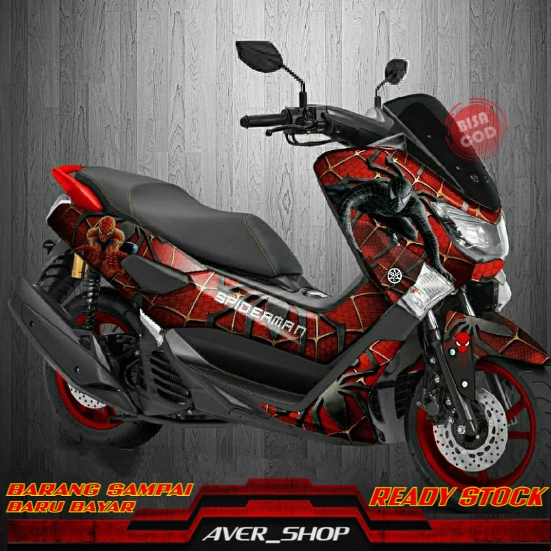 Decal nmax old 155 full body Striping motor nmax 155 full motif variasi Sticker motor variasi