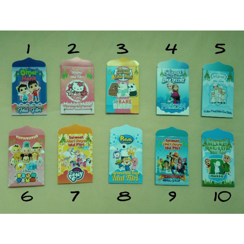 

Amplop Lebaran Idul Fitri 2022 1 pack isi 10pcs