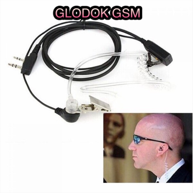 HEADSET HANDFREE FBI UNTUK HT CINA