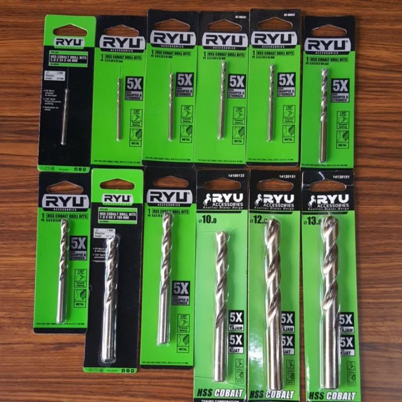 RYU MATA BOR HSS COBALT