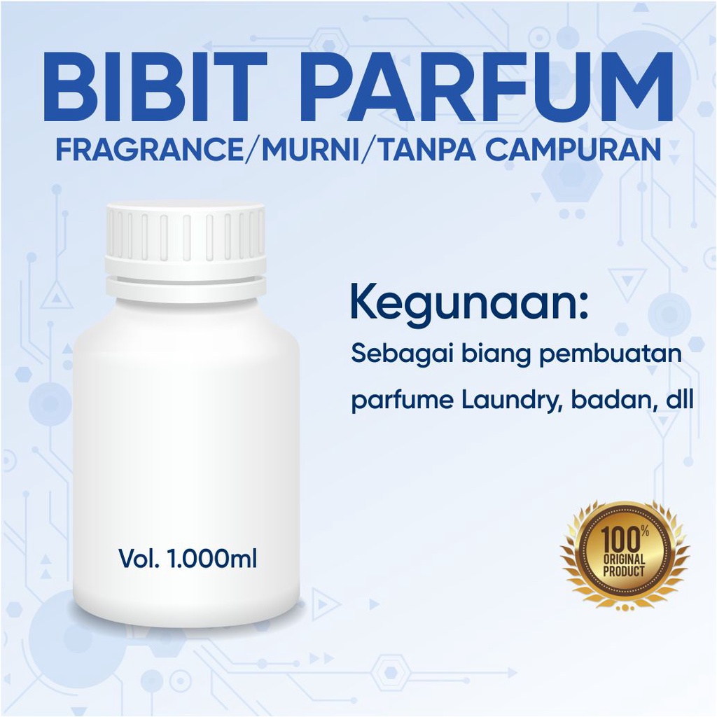 100ml Bibit Parfum Laundry Akasia - Sakura / Fragrance / Murni-original