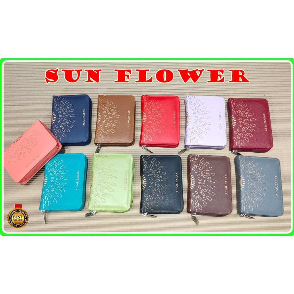 Al Quran Resleting Sun Flower Ukuran A6 14 X 11 cm Terbaru