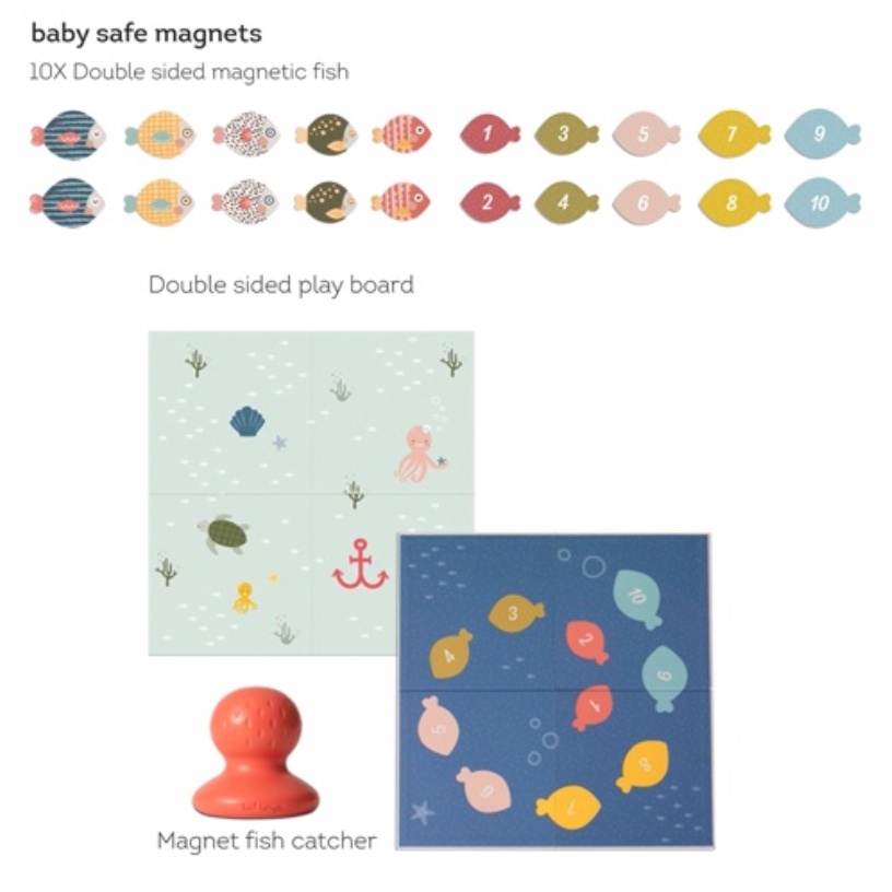 Taftoys My 1st Magnetic Fishing Game - Taf Toys Mainan Anak Bayi Sensory Motorik Ikan Ikanan Lucu Magnet