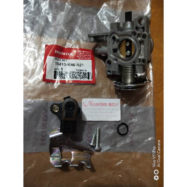 Sensor TPS Vario 110 remot, beat fi, spacy fi - throttle body set Asli AHM 16410-K46-N01/16410-K46-N