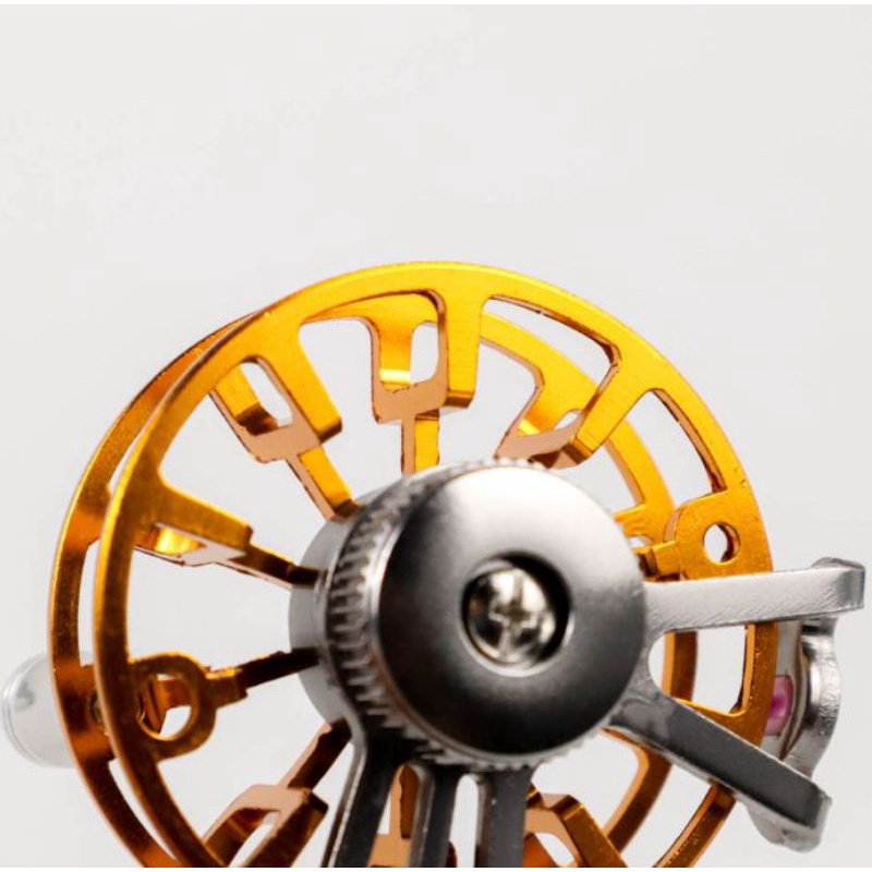 LEO Gulungan Reel Pancing Fly Fishing Full Metal 120M