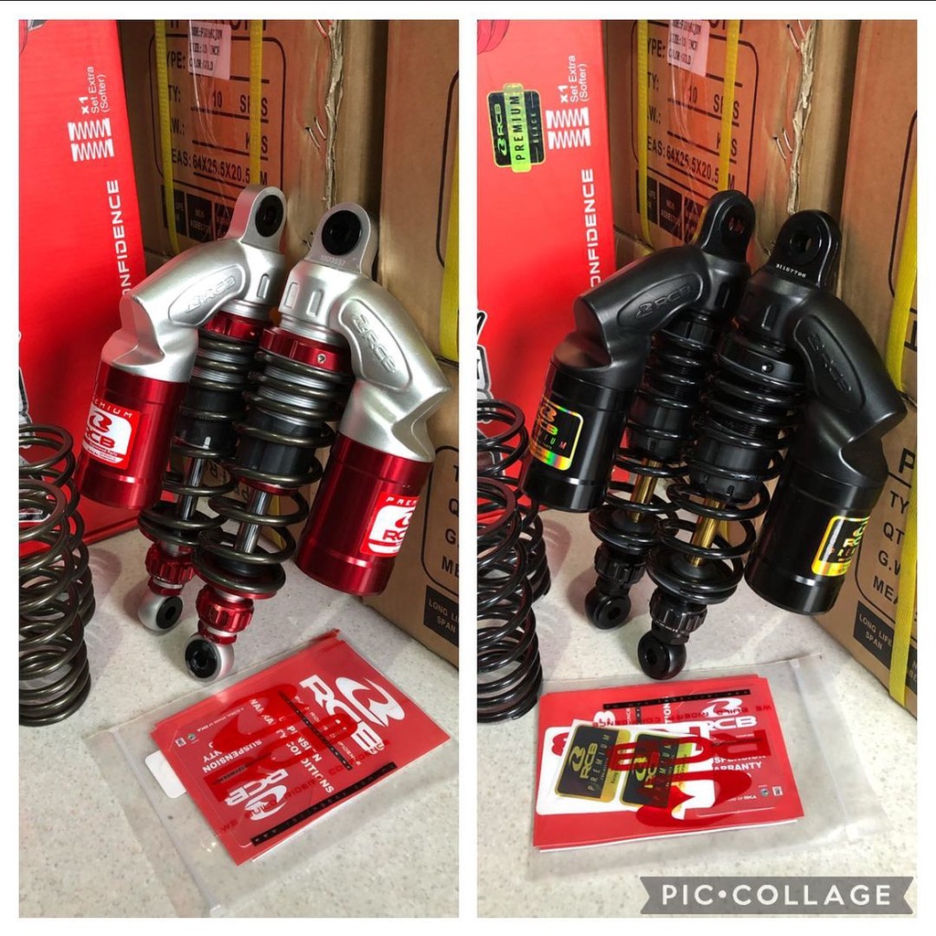 READY SHOCK RCB VS SERIES 275 MM JUPITER VEGA R FIZ R HEREX SLEEP ENGINE ORIGINAL