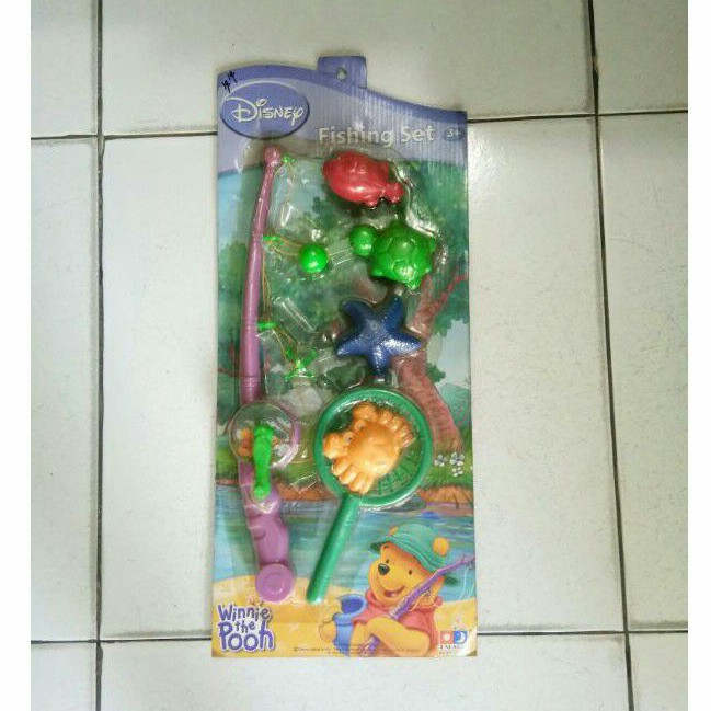 Mainan Anak Pancingan Set / Fishing Set / Mainan Memancing Anak Disney