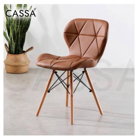 Kursi Cafe / Kursi Bar / Kursi Taman / Kursi Santai / Kursi Kantor / KURSI BELAJAR MILENEAL MULTIFUNGSI / Bangku Kerja / Kursi Lipat-BUTTERFLY BROWN