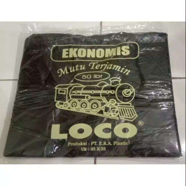 OS PLASTIC LOCO HITAM EKONOMIS