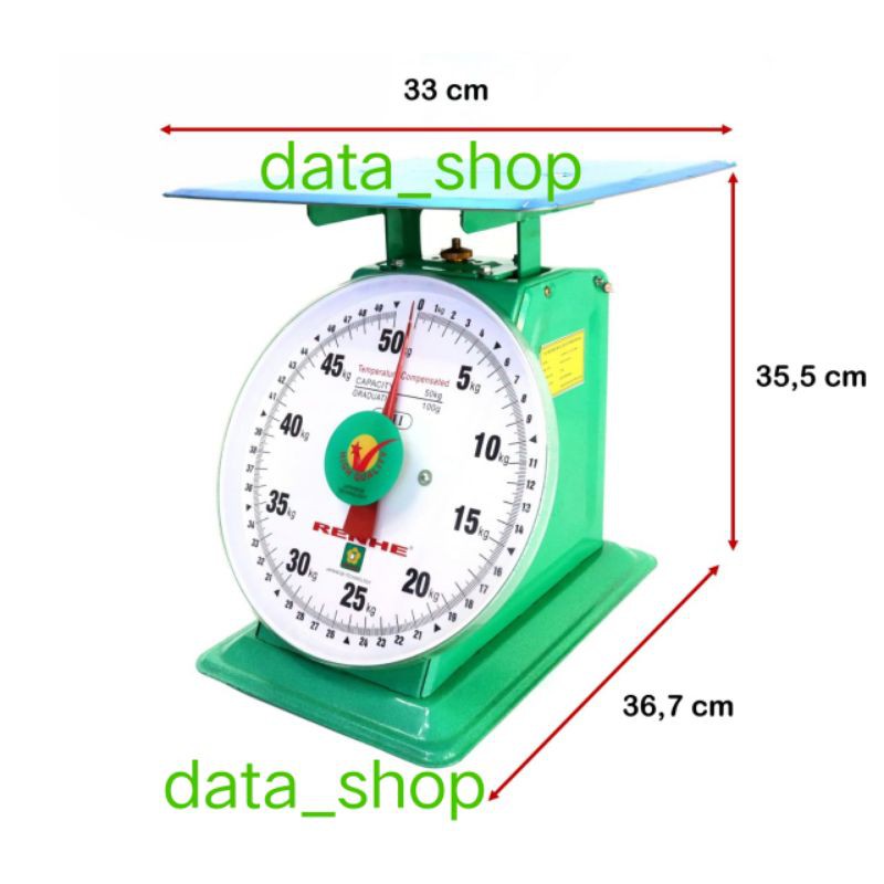 TIMBANGAN DUDUK JARUM TIMBANGAN MANUAL JARUM TIMBANGAN DUDUK JARUM MANUAL 50KG TIMBANGAN JARUM 50KG