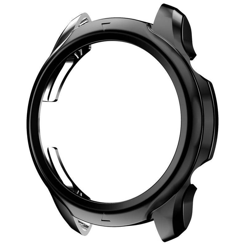 Pelindung Layar Tempered Glass + Cover Silikon Untuk Smartwatch TicWatch Pro 3