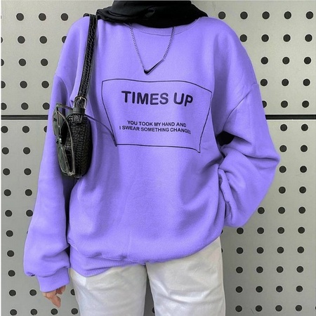 OVERSIZE TIMES UP SWEATER | SWEATER TIMES UP