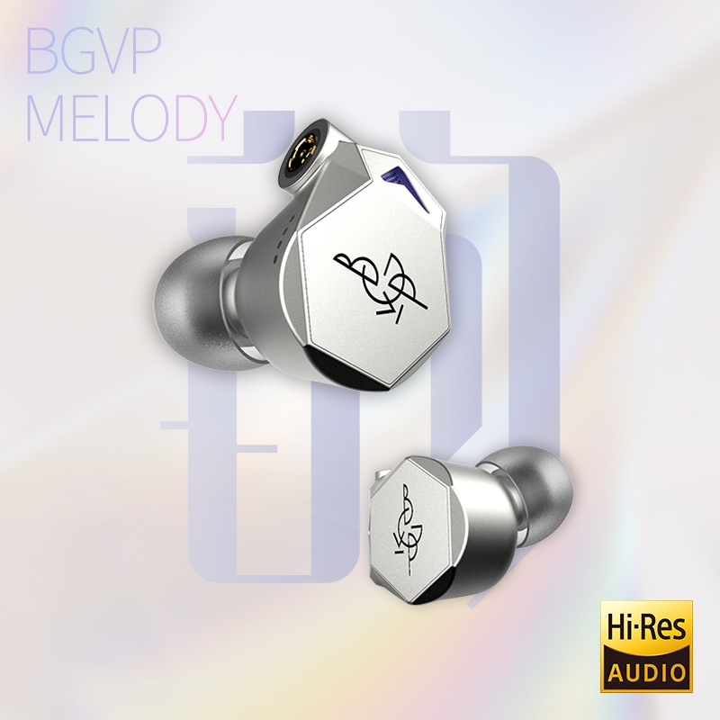 Bgvp Earphone In Ear HIFI Bahan Metal Ukuran 12mm