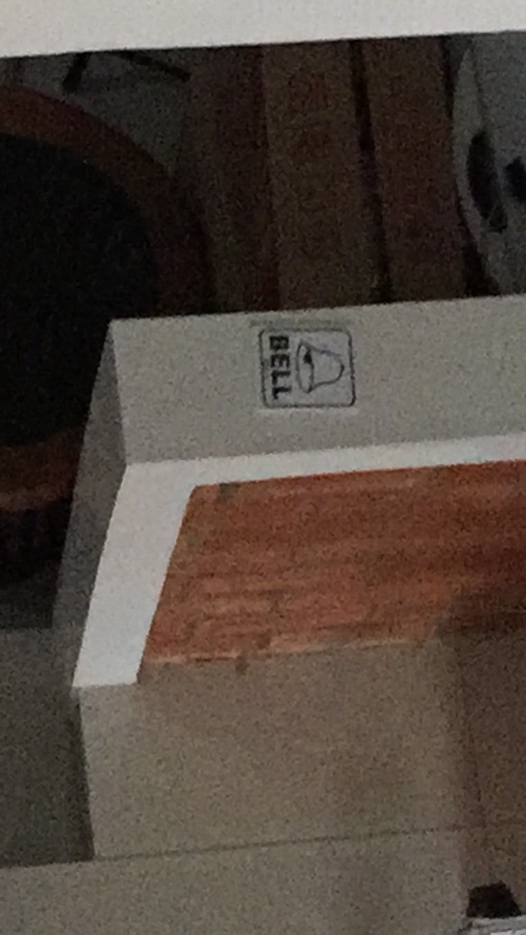 Tulisan bell / Plat Akrilik bel Rambu Papan Pelat Di Ruko Kantor Restoran Rumah Bagus Murah