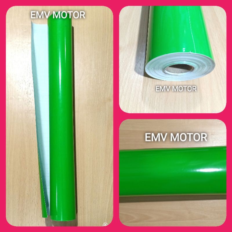 

skotlite sticker lembaran hijau glossy