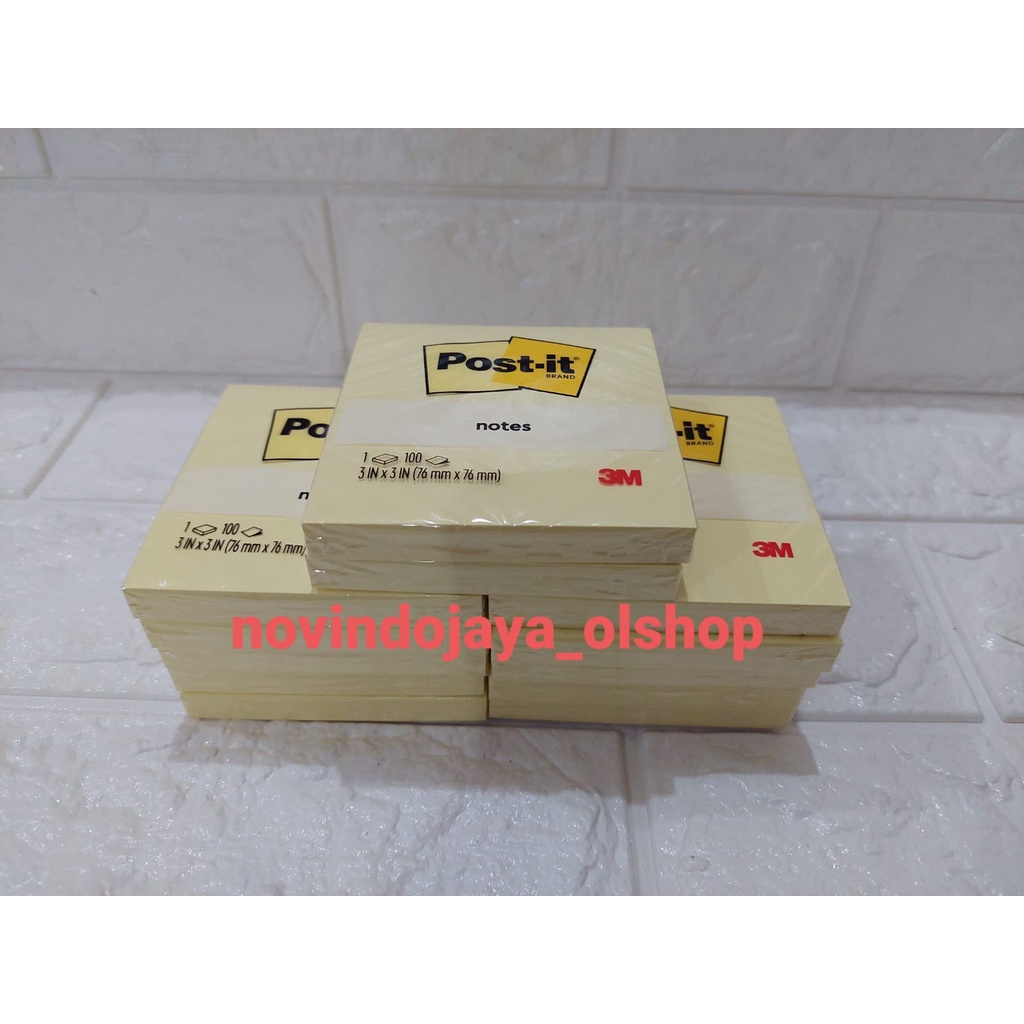 

Post it 3M 654 - Sticky Notes - Kertas Memo