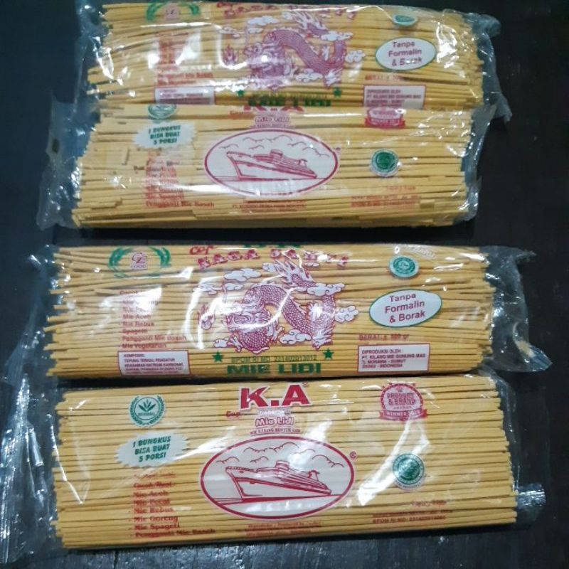 

Mie aceh / Mi Lidi / Mie Gomak / Mie Medan / Mie lidi kuning mie spagethi cap kapal api cap naga cap harimau 1 kg