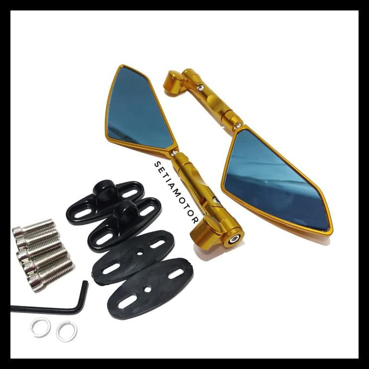 TERBARU SPION TOMOK ORIGINAL - VARIASI MOTOR AEROX - NMAX - XMAX - PCX - VARIO - HITAM 