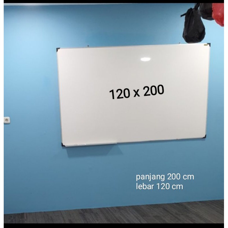 papan tulis kantor 120 x 200 cm
