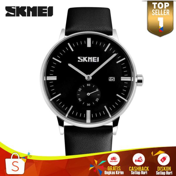 Jam Tangan Skmei Analog Pria JT 116 Skimei Strap Silicone Berkualitas Jam Cowok Elegant Waterproof