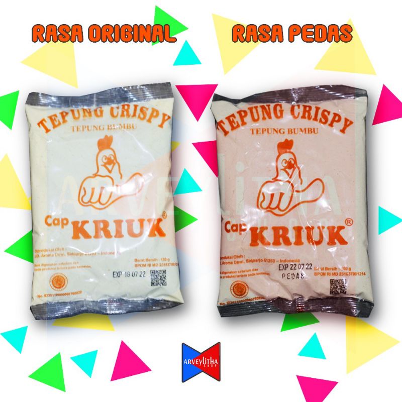 

Tepung Crispy Cap Kriuk 150 gram