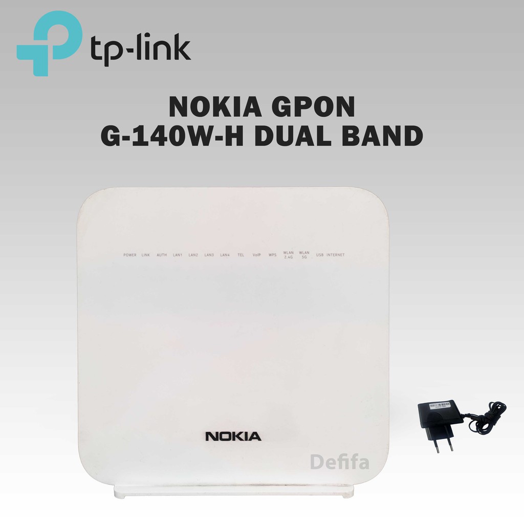 Modem Wifi Router NOKIA G-140W-H ONT GPON ONU Dual Band FTTH