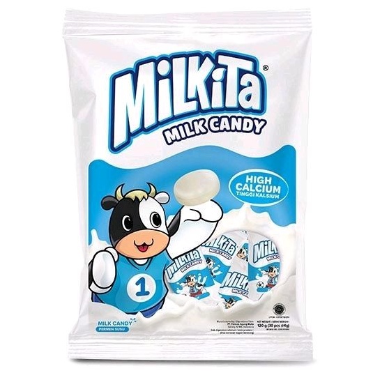 

Milkita Candy Milk Bag Premium 30 pcs X 4 g