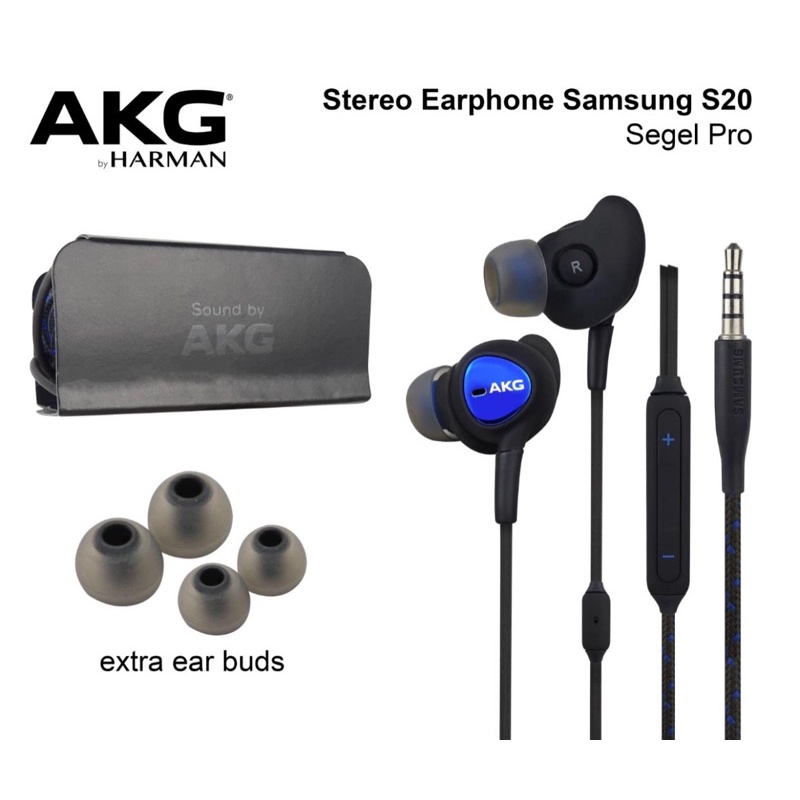 PROMO HANDSFREE SAMSUNG ANC JACK 3.5MM SOUND BY AKG ORI S20 MODEL COMPATIBLE FOR SMARTPHONE ANDROID