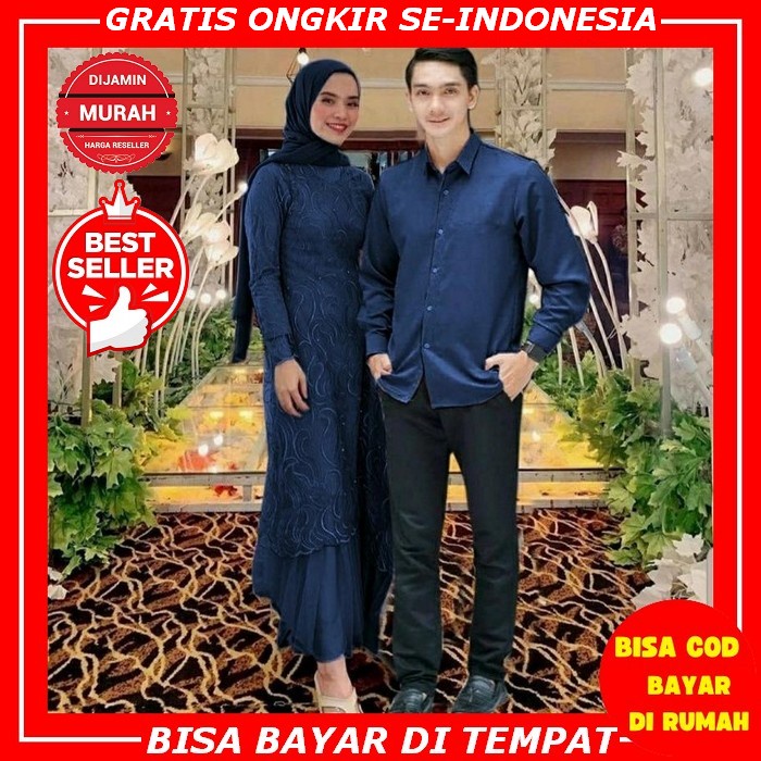 Open Po Family Set Yasmeera X El-Rasheed 2022 Series C / Sarimbit Lebaran Keluarga / Baju Couple Pas