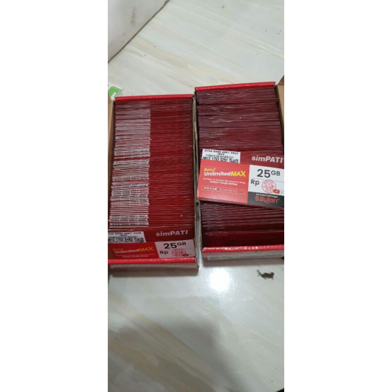 Perdana Telkomsel Unlimited Max 25GB
