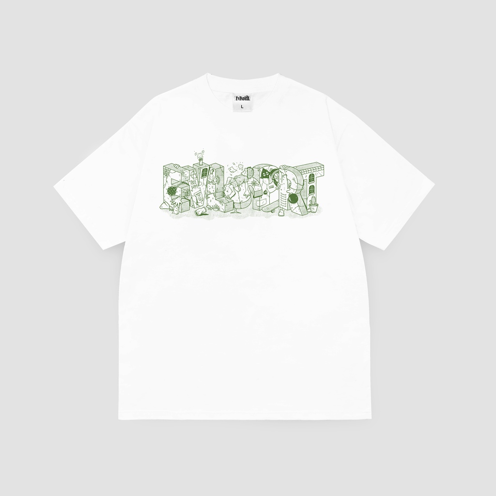 EVILSPIRIT KAOS - KIRLY WHITE UNISEX