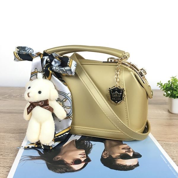 BJ28887 - DARKGRAY/GOLD - TAS WANITA FASHION IMPORT MODIS ELEGAN TERMURAH TERLARIS TERBARU BAGSTORE JAKARTA TAS BATAM JTF8887