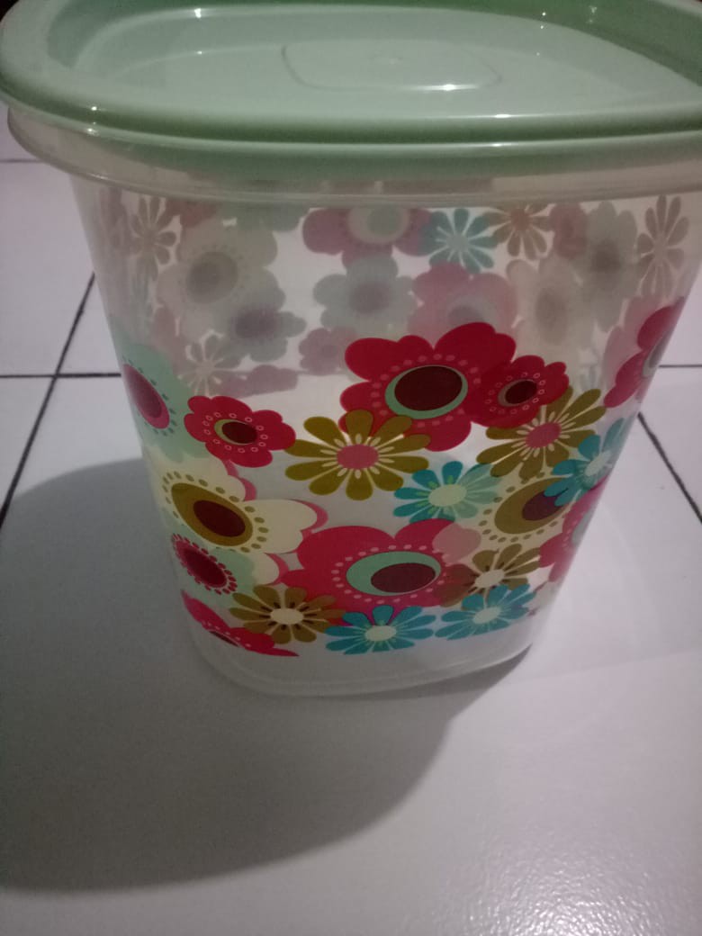 Toples Kue Scotia 5624f Green Leaf 3.5 Liter